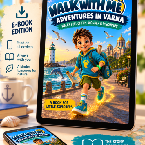 Walk with me: Book 1, English children's e-book with Krachko