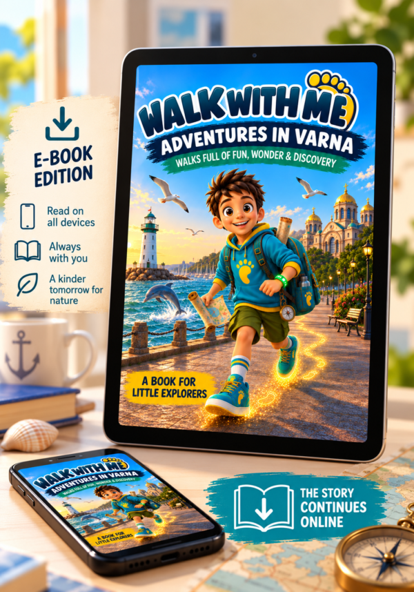 Walk with me: Book 1, English children's e-book with Krachko